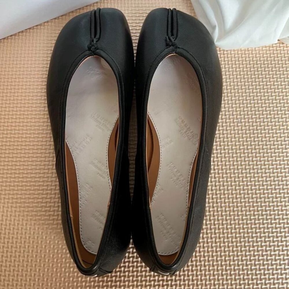 Maison Margiela Tabi Ballet Flats Black 38 - New